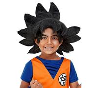 Funidelia | Peluca de Goku Dragon Ball para niño Son Goku, Bola de Dragón, Manga - Accesorios para niños, accesorio para disfraz - Negro