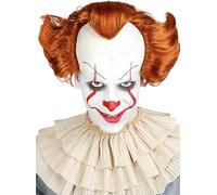 Funidelia Peluca Oficial Pennywise - IT Capítulo Dos para Hombre y Mujer, Peluca con Frente. Accesorios de Disfraces para Adultos para Fiestas, Carnaval y Halloween