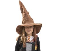 Funidelia | Sombrero Seleccionador - Harry Potter para niño y niña Magos, Gryffindor, Harry Potter - Accesorios para niños, accesorio para disfraz - Marrón