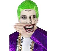 Funidelia | Tatuajes Joker - Suicide Squad para Hombre Superhéroes, DC Comics, Villanos - Accesorios para Adultos, Accesorio para Disfraz - Negro
