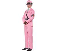 Funidelia | Traje de Cabronazi para hombre Originales & Divertidos, Cabroworld - Disfraz para adultos y divertidos accesorios para Fiestas, Carnaval y Halloween - Talla S - Rosa
