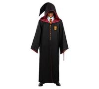Funidelia Túnica Réplica Oficial Harry Potter Gryffindor - Diamond Edition para adulto, Incluye: Capa con parche bordado con caja de regalo, Talla L - Traje para adultos para fiestas y Carnaval