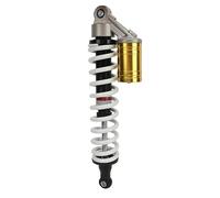 Funien Absorbedor de Choque de Aleación de Aluminio CNC, Resorte de Amortiguación de Kart de 390 Mm ATV GO con Alto Rendimiento Ajustable para, Reemplazo para Bicicletas Deportivas de