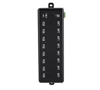 Funien Adaptador PoE Pasivo para Dispositivos de Red DC12V-48V, Estándar IEEE802.3af/at, Resistente y Duradero para Cámaras IP,