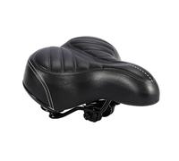 Funien Asiento de Bicicleta Ultra Suave, Sillín de Bicicleta de PU Impermeable con Alta Elasticidad y Cojín de Gel para una Conducción Cómoda, Reemplazo Ideal con Esponja Gruesa,