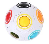 Funien Ball <180> Puzzle Ball Bola de Aprendizaje Educativo Juguete para Niños Juguete para Niños Artesanía Fina Material ABS Flexibilidad de Las Manos con Educaci