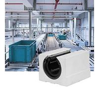 Funien Bloque Deslizante de Rodamiento Lineal SBR25UU Control Deslizante de Aleación Aluminio Alta Precisión para Maquinaria y Equipos Lubricados con Goteo Aceite, Adecuado para Trabajadores la