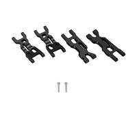 Funien Brazos de Suspensión Inferiores RC Duraderos con Reducción de Vibración para Camiones Estadio Losi Mini-T 2,0 2WD 1/18 RC Aleación Aluminio (#3)
