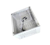 Funien Caja Compacta para Computadora para Juegos ITX con Enfriamiento Eficiente Multitarea y Juegos 3.5 2.5 Bahías de Unidades Blanco