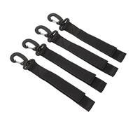 Funien Clip para Paleta de Barco, Clip a Presión para Remo de Kayak, Soporte Paleta, Almacenamiento Canoa, 4 Piezas Nailon Ajustable, Instalación sin