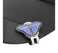 Funien Clip para Sombrero de de Acero Inoxidable con Marcador de Bola Magnético, Clip Pequeño y Liviano, un Bonito Regalo para Amigos y Familiares Que Aman el, Hecho de Material de