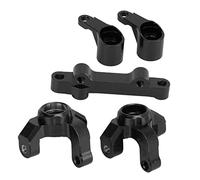 Funien Conjunto de Grupo de Dirección Aluminio RC para Camión Losi Mini-T 2,0 2WD 1/18, Fácil Instalar, Alta Resistencia (#1)