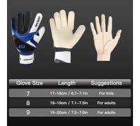 Funien de Portero de Fútbol Látex, Es Decir, con Fuertes Agarres para Adultos (#1)