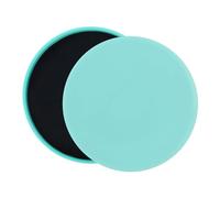 Funien Discos Deslizantes Core Slider, Entrenamiento de Cuerpo Completo para Gimnasio, Yoga, Entrenamiento de Equilibrio con Deslizadores (Verde claro)