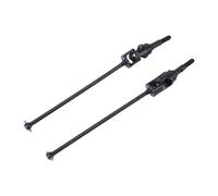 Funien Eje de Rueda de Eje Transmisión Acero para Coche RC, Huesos Perro Fuertes y Estables para un Rendimiento Mejorado, Acero Mecanizado CNC, 1 par, Ideal Carreras Alta Velocidad