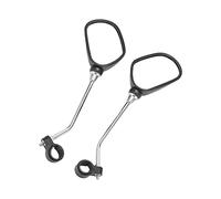 Funien Espejo Retrovisor para Bicicleta, Duradero y Giratorio para Deportes Al Aire, Seguridad, Juego de 2 Piezas Bicicleta de Montaña, Espejo Retrovisor Convexo Ciclismo