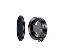 Funien Filtro Magnético 2 en 1 para Teléfono, Filtro de Cámara Móvil, de Lente para Teléfono Inteligente, Estrella Polarizado CPL 52 Mm, Giratorio, (Lente polarizada CPL)
