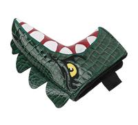 Funien Funda para Cabeza de Putter de Golf Dinosaurio, Funda para Putter, Hoja, Cabeza PU, Forro Suave, Felpa Gruesa, Ajuste Seguro, Fácil AC