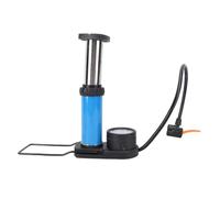 Funien Inflador de Neumáticos con Bomba de Pie Ciclo Eficiente, Resistente y Portátil, Adecuado para Afinación Profesional, Medición Presión Precisa, Acero Inoxidable y Material ABS