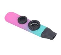 Funien Instrumento Kazoo con Diseño de Doble Ranura, Portátil y Fácil de Tocar con Boquilla Reemplazable para Jóvenes, amigos...