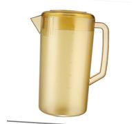 Funien Jarra de Agua Fría con Marcas de Graduación, Diseño Plástico PC Resistente para Uso Doméstico y Oficina, 1,4 L (5000ml)