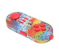 Funien Juguete Fidget, Alivio del Estrés, Reductor de Ansiedad, Almohadilla Controladora Sensorial Fidgets, 13 Maneras de Relajarse, Controlador EDC Portátil para Mejorar el Estado (11 Colores de