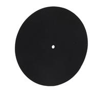 Funien Ligero y Fácilmente Ajustable, Adecuado para Tocadiscos para Mantenerlo Limpio.El Material del Tocadiscos Slipmat Es Suave, Antideslizante y Antiestático.eso Yo