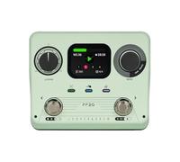Funien Máquina de Ritmo Looper Pedal de Looper Guitarra Pedal Loop Guitarra 300 Min Grabación Estéreo 220 Patrones Ritmo Estiramiento Tiempo 100 (Enchufe europeo)