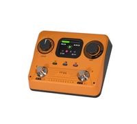 Funien Máquina de Ritmo Looper Pedal de Looper Guitarra Pedal Loop Guitarra 300 Min Grabación Estéreo 220 Patrones Ritmo Estiramiento Tiempo 100 (Enchufe europeo)