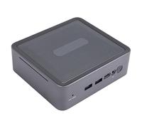 Funien Mini PC Computadora de Escritorio Micro Computadora de Escritorio PC Factor Forma Pequeño 7 5825U 8C 16T hasta 4.5GHz WiFi 6 BT 5.2 Pantalla con RX Vega 8 para Oficin (Enchufe europeo)
