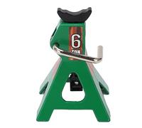 Funien Mini Soporte de Gato de Elevación para Coche Teledirigido, Accesorio Decorativo Simulación Ajustable para Coche Escalada SCX10 D90 1/10 (Verde)