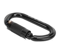 Funien Mosquetón de Aluminio de Aviación Tipo O de Rebote Fuerte, Soporte de Carga de 25 KN, Seguridad para Aventuras Al Aire, con Diseño de Apertura Grande, Adecuado para una