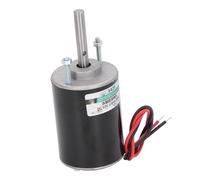 Funien Motor DC de Imán Permanente de Alta Velocidad 12V 30W para Molinillos y Mezcladoras Negro 1 Unidad