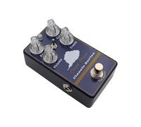 Funien Pedal de Sobremarcha de Tono Clásico, Efectos de Guitarra Eléctrica para una Crujiente Overdrive con Impulso Limpio, Verdadero Bypass, para Exploración de Sonido Arenoso,