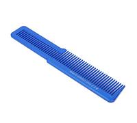 Funien Peine de Corte de Cabello Profesional y Duradero para un Corte Cabello Elegante con Dientes Antideslizantes, para Peluquero, Cortadora, Barbero, Plástico, Negro (Azul)