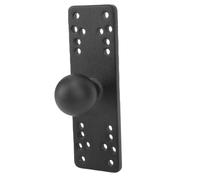 Funien Placa de Montaje Universal para Buscador de Peces Placa Electrónica Marina Bola Resistente para Trazadores Gráficos GPS Material Compuesto Alta Resistencia Buscadores Peces y