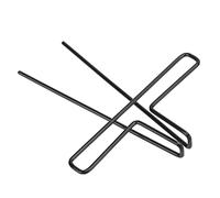 Funien Portapáginas para Partituras, para Libros de Música, Resistente Soporte para Partituras de Metal para Piano, Guitarra, Violín, Flauta, Liviano y Portátil, Ideal para Músicos, (Negro)