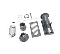 Funien Propulsor de Bomba de Chorro para Barco RC 40 Mm Juego Bomba Chorro Propulsor Agua para Barco RC Estructura Firme Tuercas Antideslizantes (Gris)