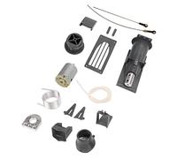 Funien RC Barco Propulsor Bomba de Chorro Barco Propulsor de Agua Marino Jet Drive 26 Mm Gris 540 Cepillo Motor Disipación Calor Tubo 6-8 Kg Conversión Casco