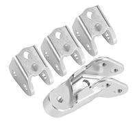 Funien RC Car Link Mount [Marca] RC Link Mount Set Chasis 4PCS Aleación de Aluminio Mano de Obra Fina Fácil Instalar con Apariencia Exquisita para Gen8 II (Plata)