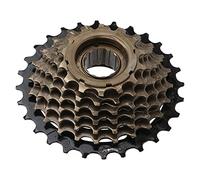 Funien Rueda de Bicicleta de Montaña 7 Velocidades Acero Alta Resistencia para Bicicletas Híbridas y Plegables 14-28T Fácil Instalación