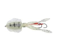 Funien Señuelo de Pesca de Calamar Cebo Calamar Suave Señuelo Suave Cebo Simulación Ojos 3D Gel Luminoso Tentáculos Coloridos Equilibrio Preciso con Ga (Color Luminoso)