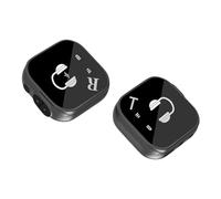 Funien Sistema inalámbrico de monitor de oído 5.8G Sistema IEM inalámbrico con transmisor receptor Emparejamiento automático Monitor de oído profesional para computadora Teléfono Tarjeta de sonido Ban