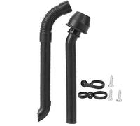 Funien Snorkel de Goma para Coche RC, Accesorio Que Mejora la Apariencia, Compatible con Defender D90 D110 1/10 RC Crawler