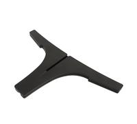 Funien Soporte de Trompeta Portátil, Soporte de Trípode Desmontable para Instrumento Latón Cornet, Plástico ABS, Negro, Diseño Extraíble, Perfecto para Músicos en Movimiento, S