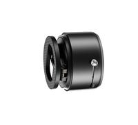 Funien Soporte Magnético para Teléfono de Coche con Ventosa Al Vacío, Soporte Plegable para Teléfono con Rotación de 360 (Negra)