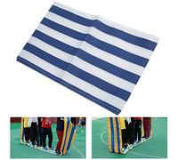 Funien Tapete para Correr para Actividades Grupales, Tapete Correr Jugar en Equipo, Carreras Cooperativas, Juegos en Grupo, Tela Oxford, R (Blanco 6m)