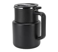 Funien Tetera de Acero Inoxidable con Aislamiento, Jarra con Pantalla Digital Filtrada para café, Leche, Zumo, 1500 Ml, Adecuada para Agua Caliente y Bebidas Heladas
