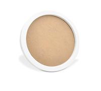 FuninCrea Marco de fotos pequeño de 7 pulgadas, marco de fotos de PVC, redondo/cuadrado, marco blanco con soporte para trabajos fotográficos decorativos, fotos, pósteres (blanco, redondo)