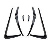 Funiur Coche Alerón Delantero para Volkswagen VW Golf7 Golf MK7 GTI 2013-2016, Separador Labios Parachoques Delantero Coche, Carrocería Spoiler Guardias, Coche Alerón Decorativo Embellecedor